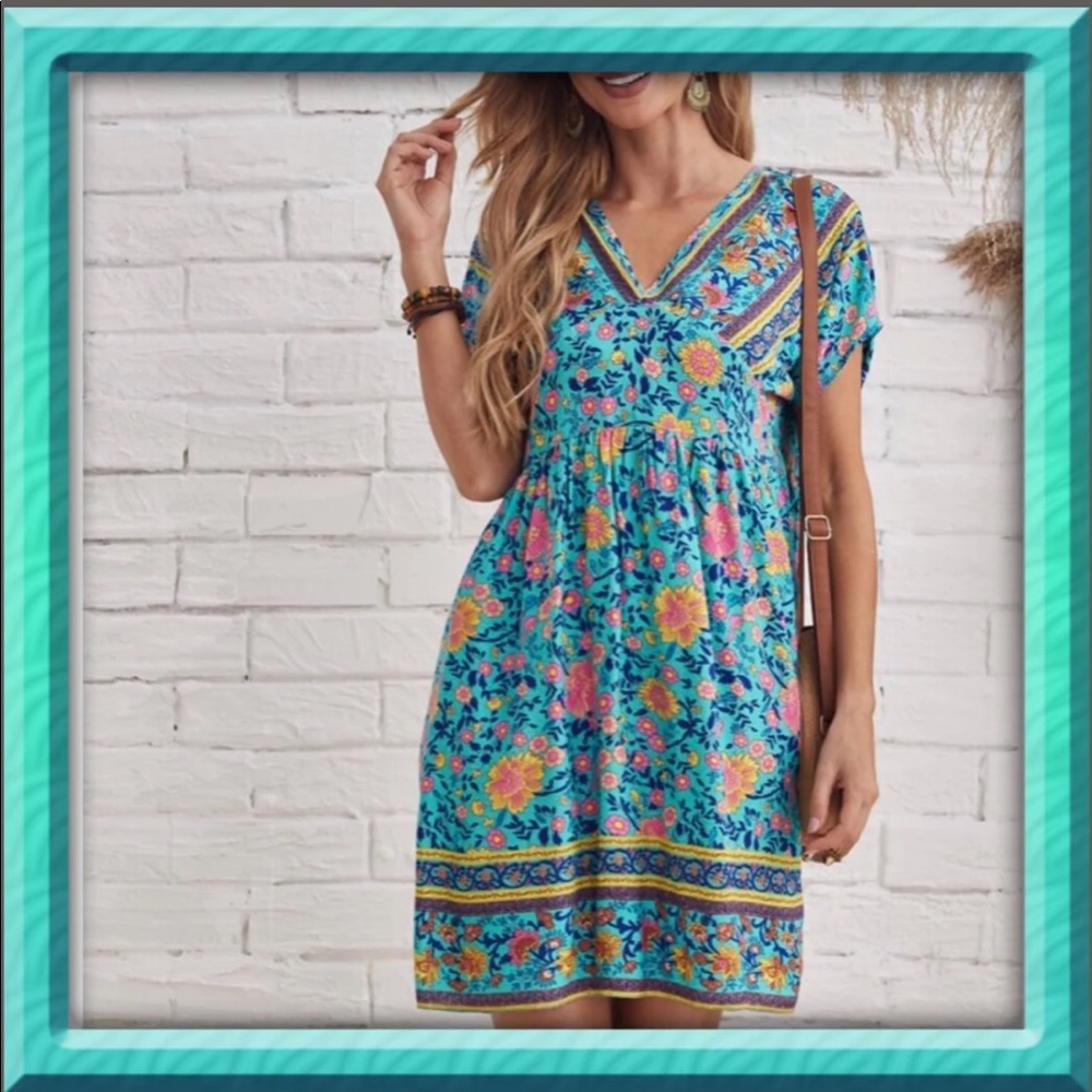EMERY ROSE Floral Print Sundress